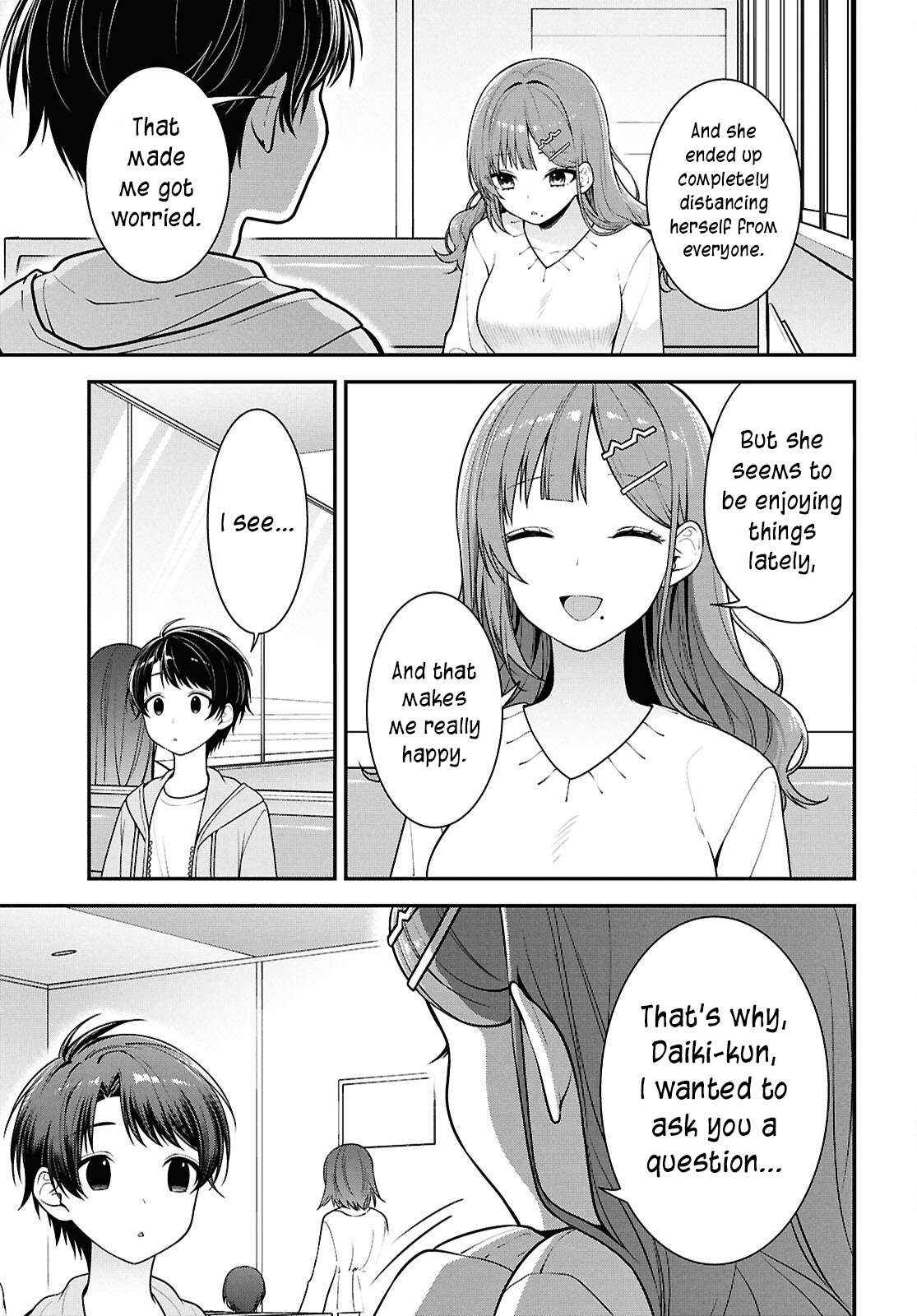 Tonari no Seki no Yankee Shimizu-san ga Kami o Kuroku Sometekita Chapter 5 page 19 - 