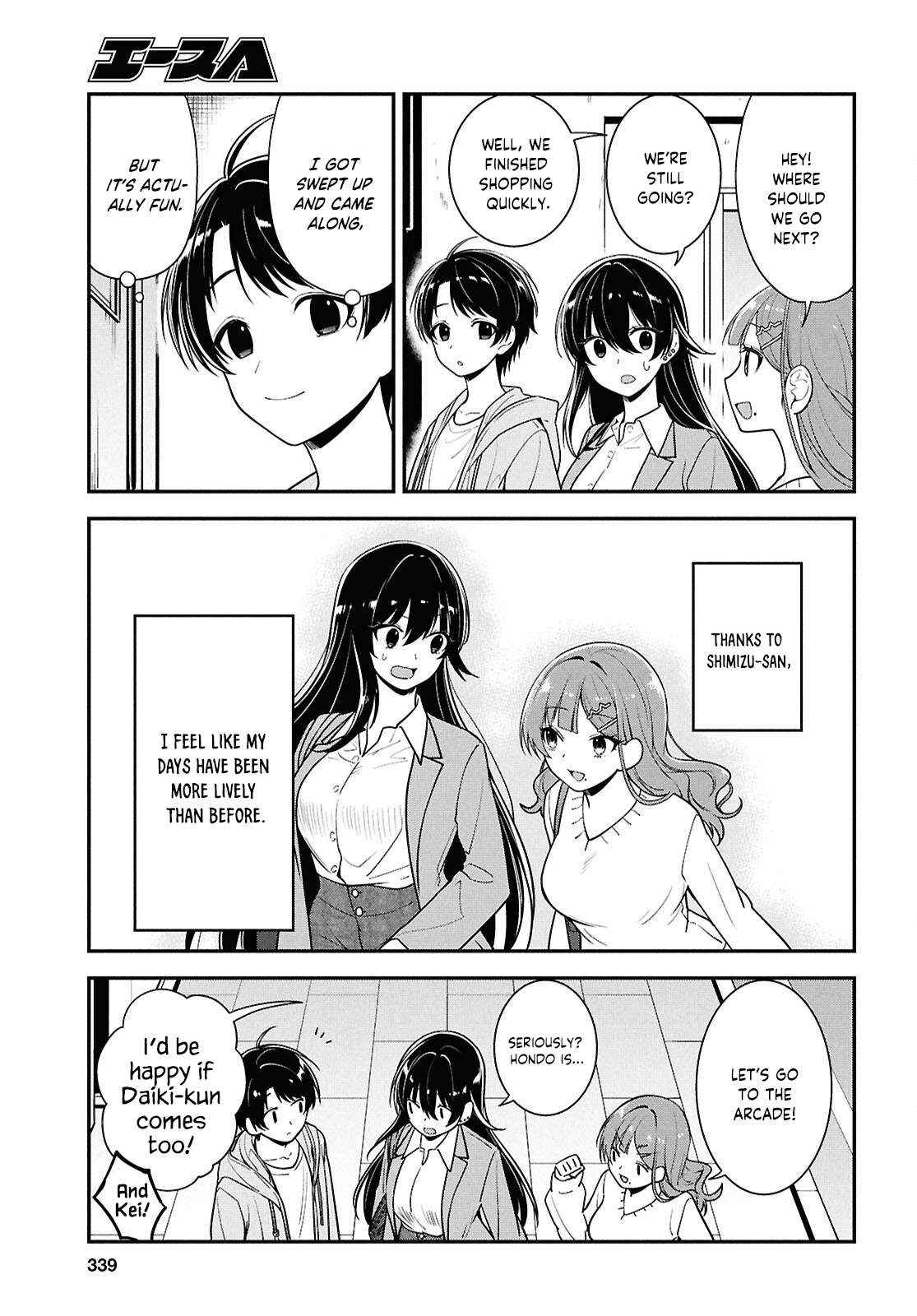 Tonari no Seki no Yankee Shimizu-san ga Kami o Kuroku Sometekita Chapter 6 page 28 - 