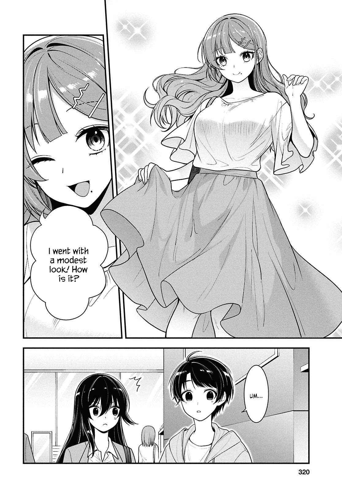Tonari no Seki no Yankee Shimizu-san ga Kami o Kuroku Sometekita Chapter 6 page 10 - 