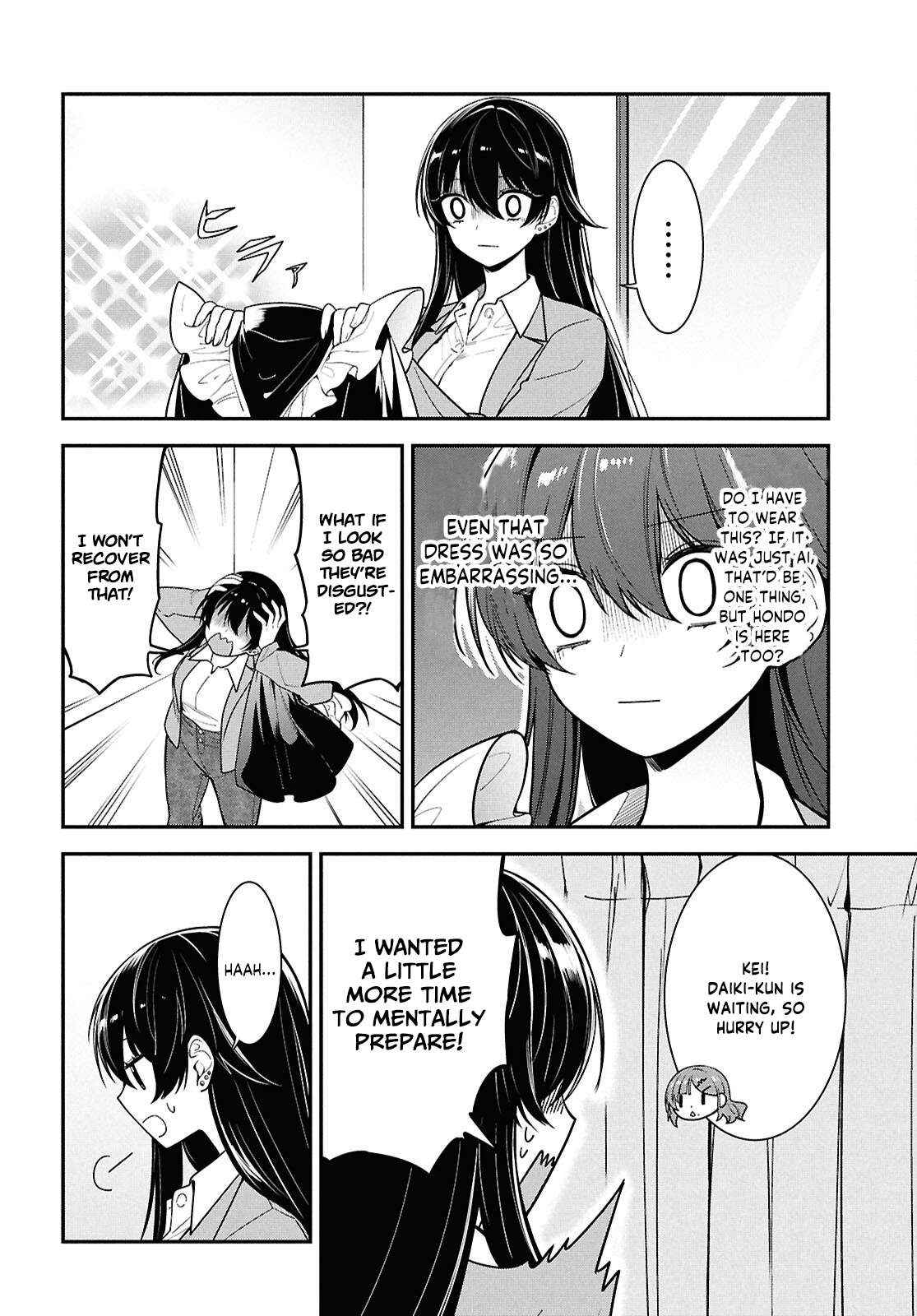 Tonari no Seki no Yankee Shimizu-san ga Kami o Kuroku Sometekita Chapter 7 page 20 - 