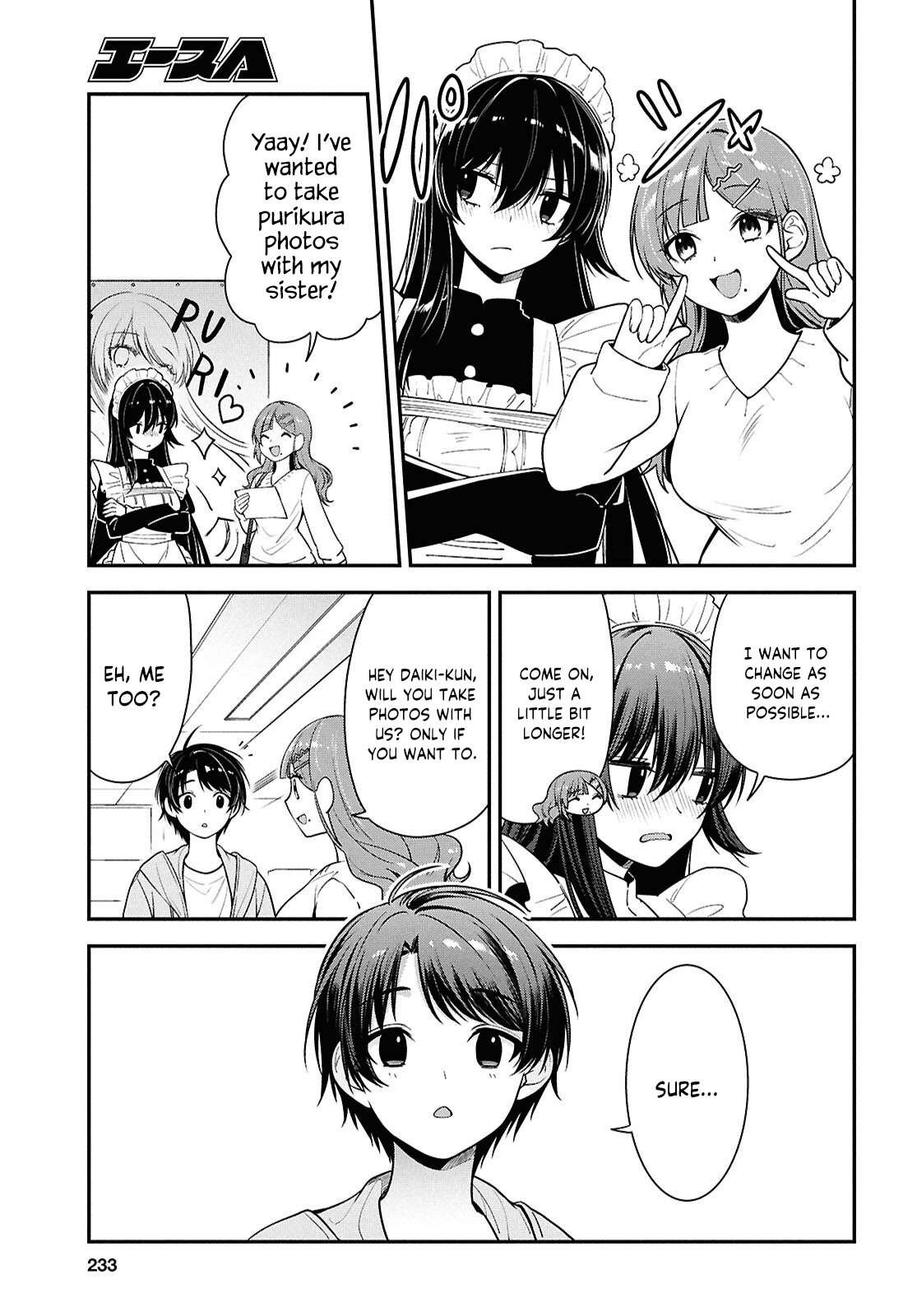 Tonari no Seki no Yankee Shimizu-san ga Kami o Kuroku Sometekita Chapter 7 page 24 - 
