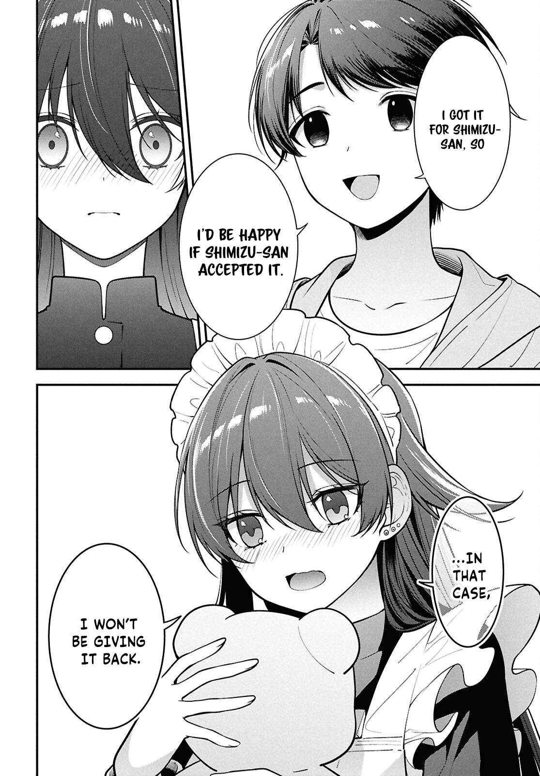 Tonari no Seki no Yankee Shimizu-san ga Kami o Kuroku Sometekita Chapter 7 page 31 - 