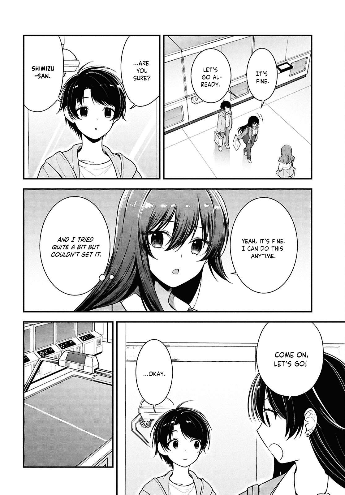 Tonari no Seki no Yankee Shimizu-san ga Kami o Kuroku Sometekita Chapter 7 page 6 - 