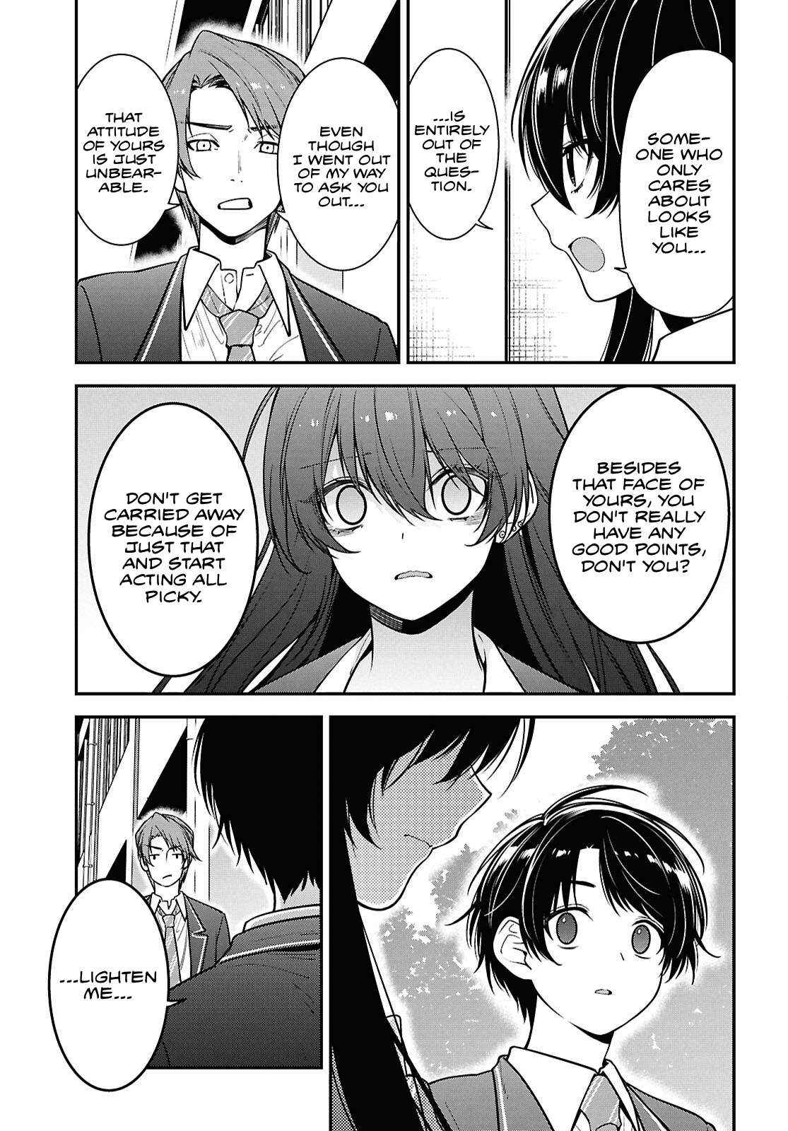 Tonari no Seki no Yankee Shimizu-san ga Kami o Kuroku Sometekita Chapter 9 page 23 - 