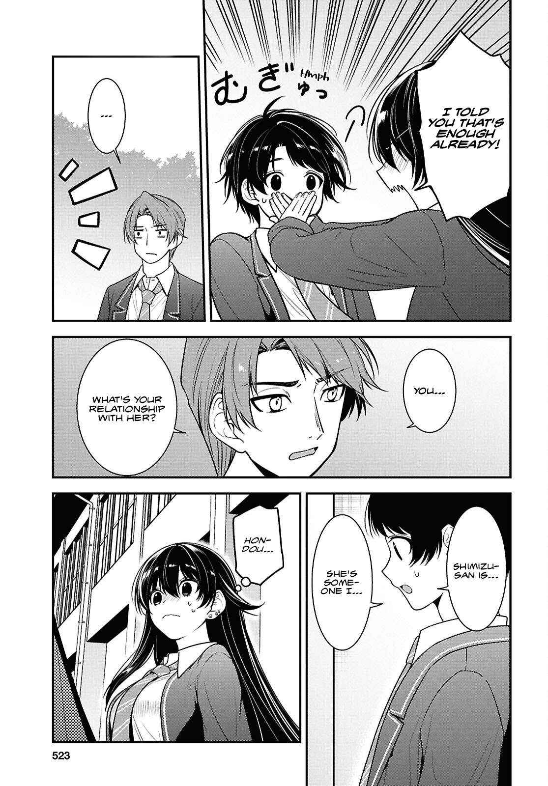 Tonari no Seki no Yankee Shimizu-san ga Kami o Kuroku Sometekita Chapter 9 page 27 - 