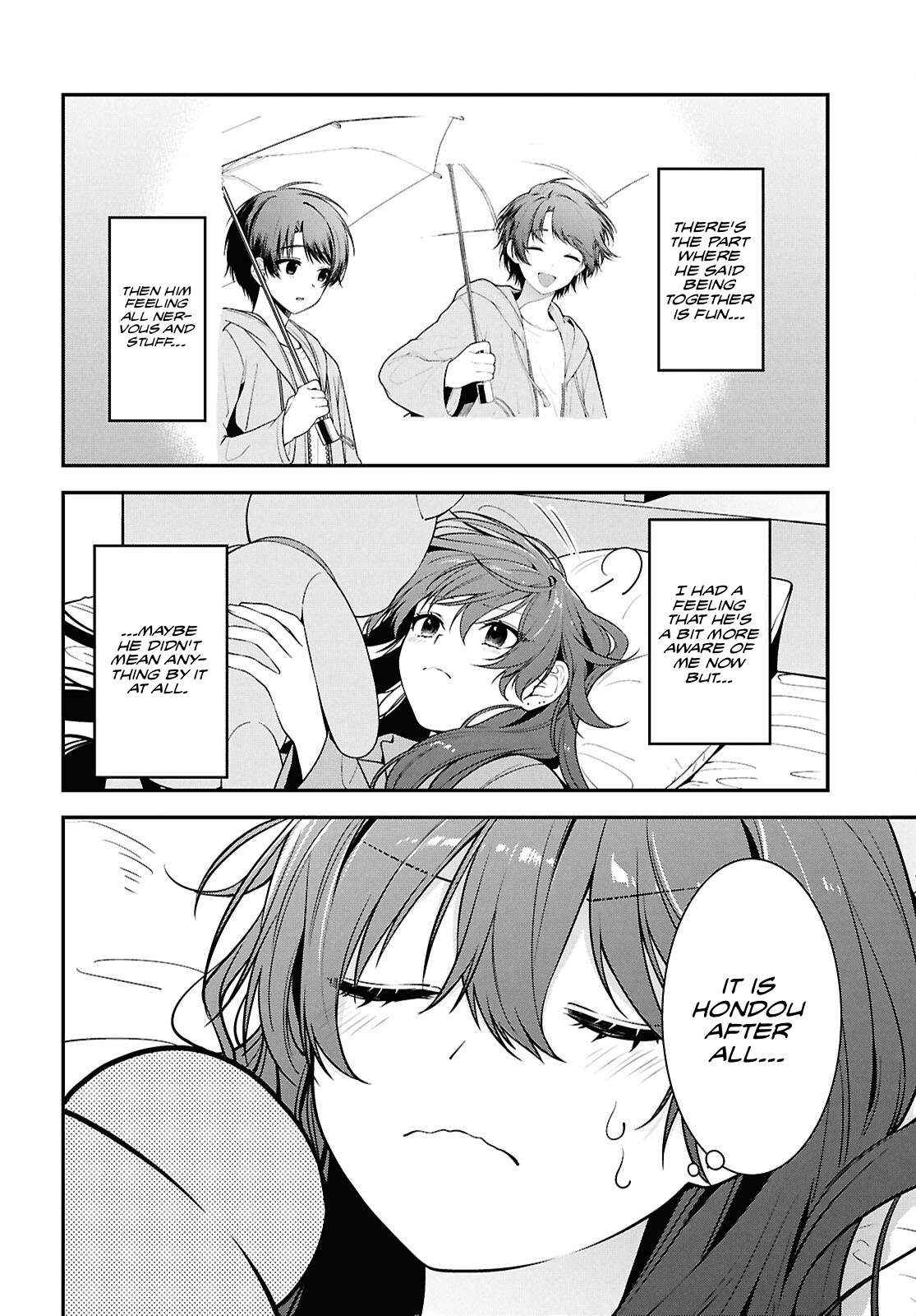 Tonari no Seki no Yankee Shimizu-san ga Kami o Kuroku Sometekita Chapter 9 page 4 - 