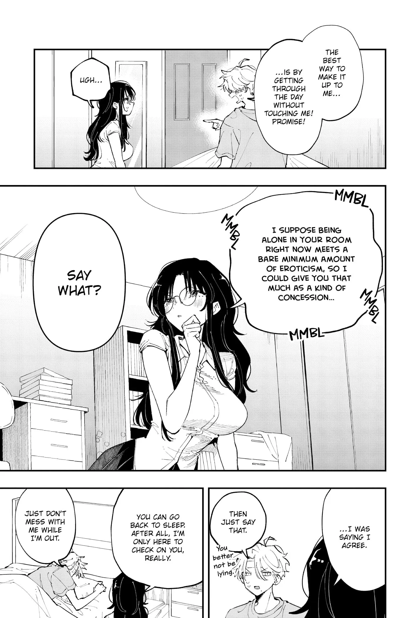 Tonari no Seki no Yatsu ga Eroi me de Mitekuru Hanashi Chapter 0 page 113 - 