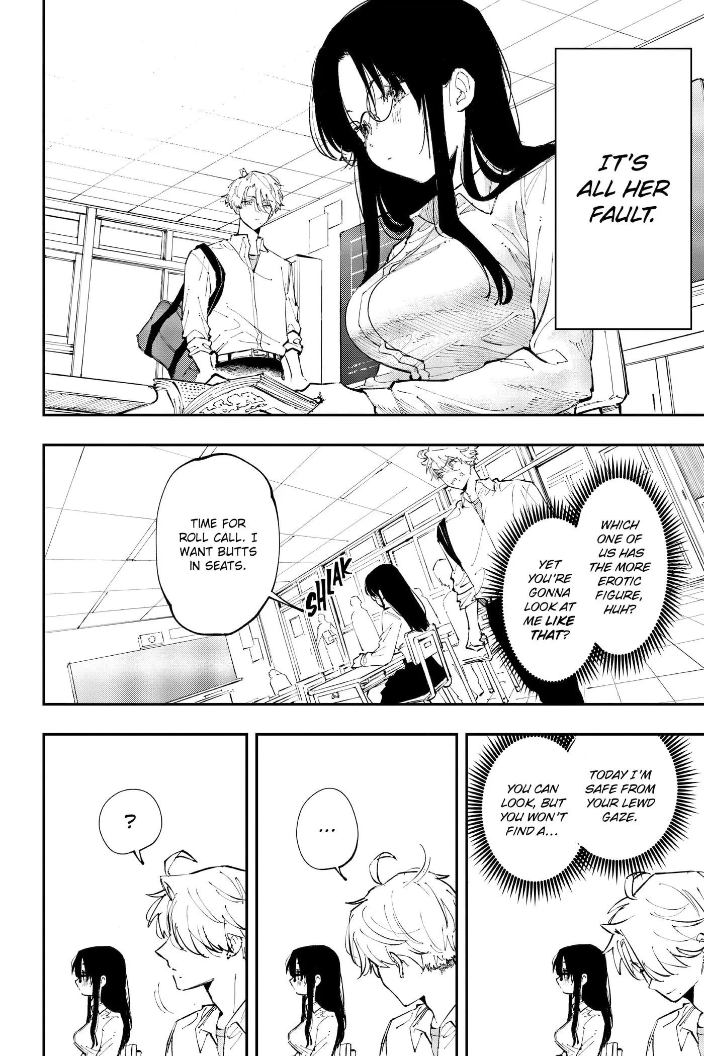 Tonari no Seki no Yatsu ga Eroi me de Mitekuru Hanashi Chapter 0 page 24 - 