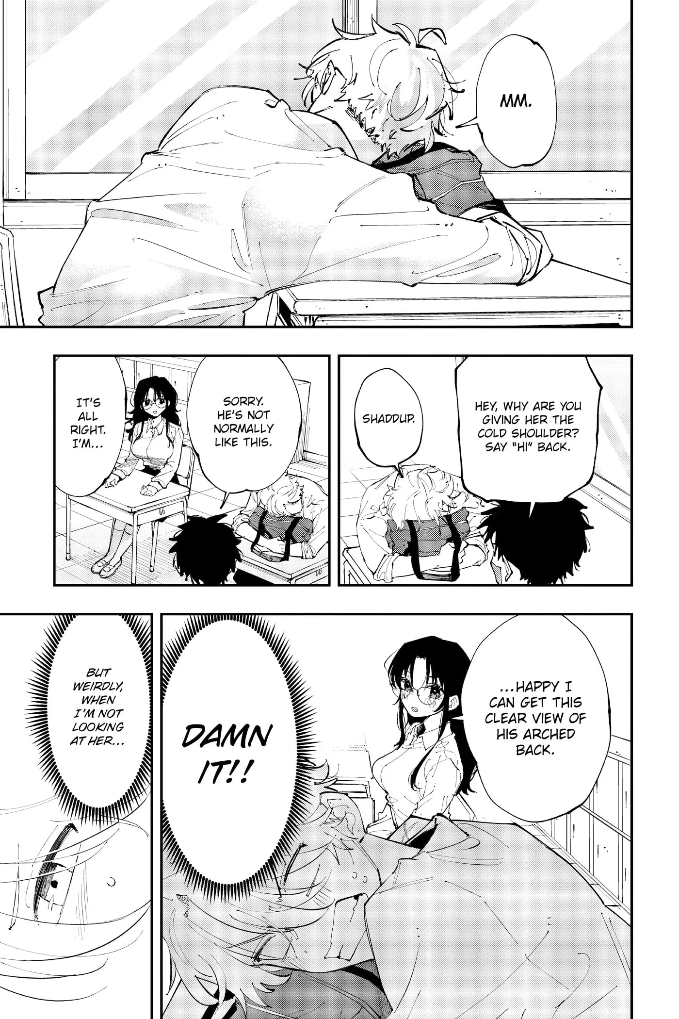 Tonari no Seki no Yatsu ga Eroi me de Mitekuru Hanashi Chapter 0 page 63 - 