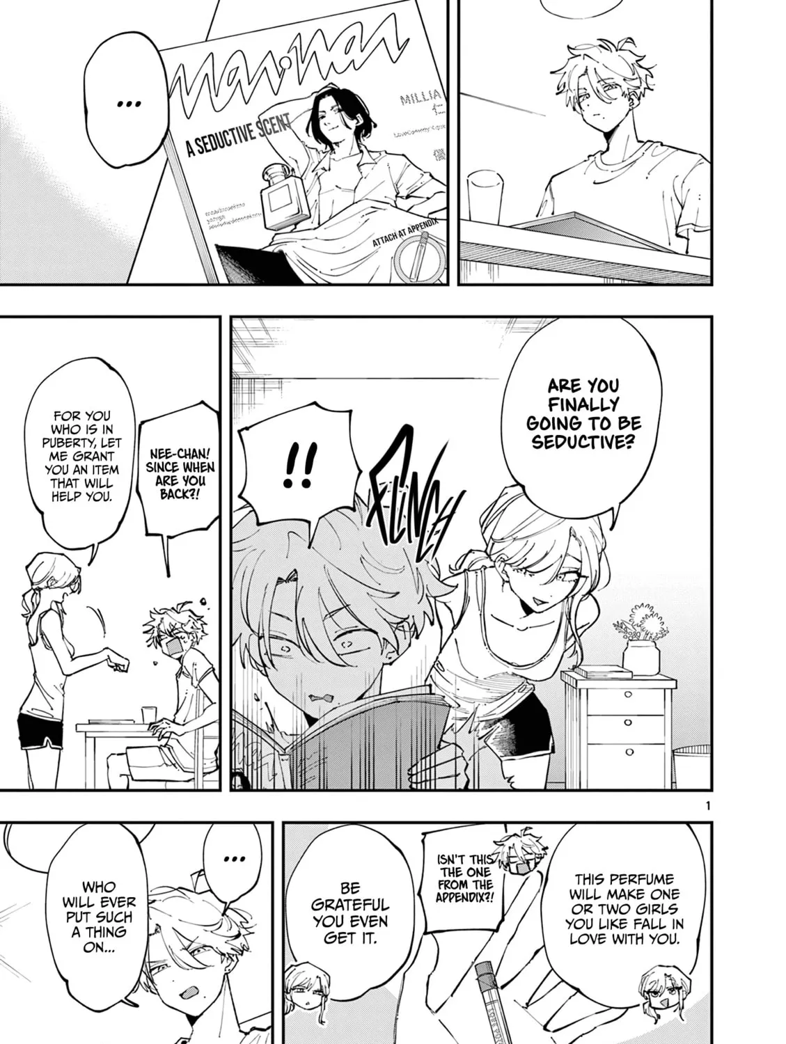 Tonari no Seki no Yatsu ga Eroi me de Mitekuru Hanashi Chapter 13 page 1 - 