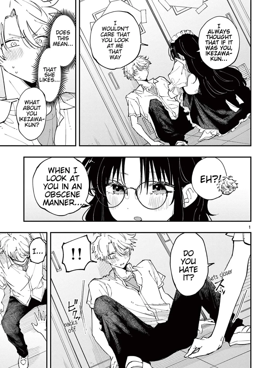 Tonari no Seki no Yatsu ga Eroi me de Mitekuru Hanashi Chapter 17 page 1 - 