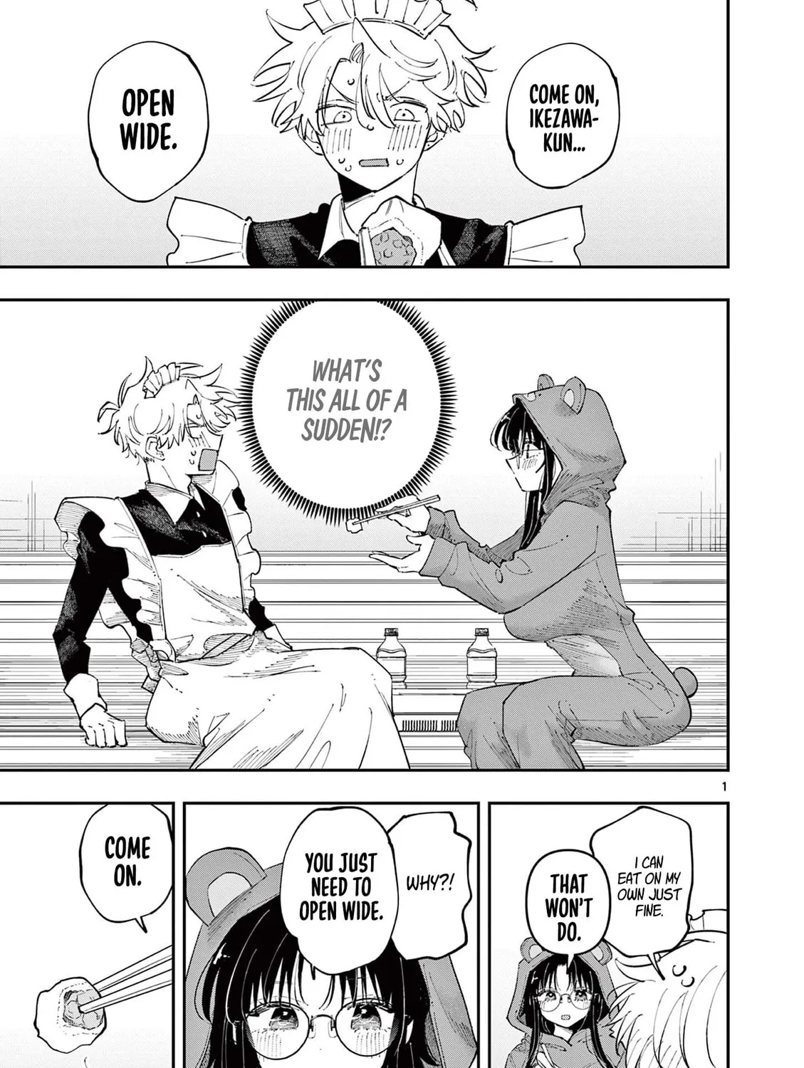 Tonari no Seki no Yatsu ga Eroi me de Mitekuru Hanashi Chapter 28 page 1 - 