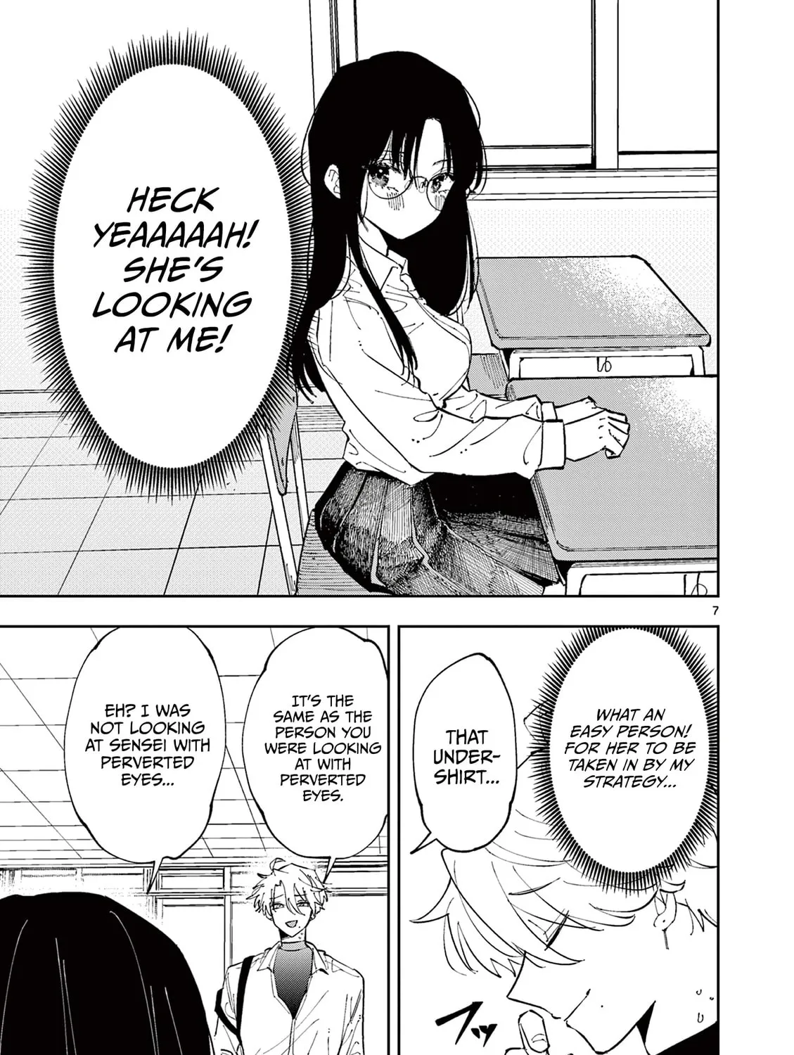 Tonari no Seki no Yatsu ga Eroi me de Mitekuru Hanashi Chapter 3 page 13 - 