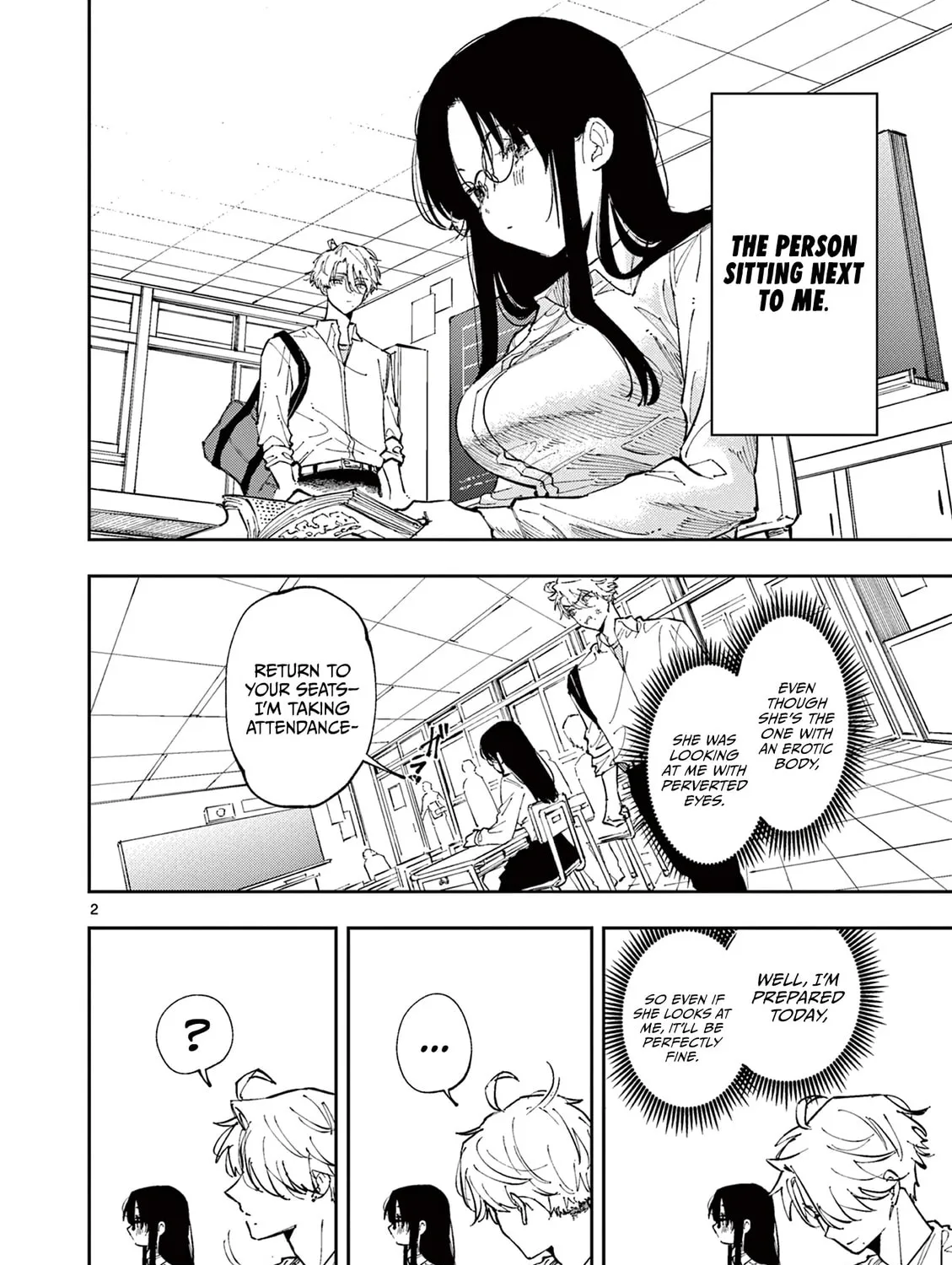 Tonari no Seki no Yatsu ga Eroi me de Mitekuru Hanashi Chapter 3 page 3 - 