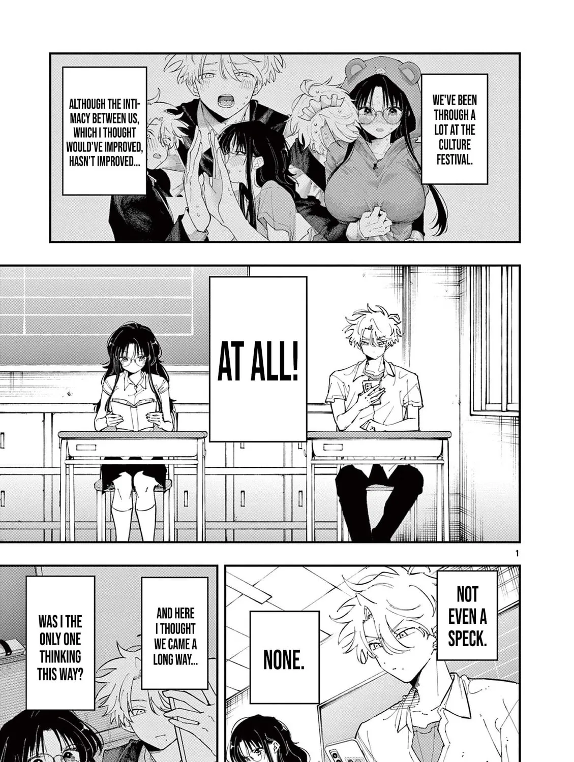 Tonari no Seki no Yatsu ga Eroi me de Mitekuru Hanashi Chapter 35 page 1 - 