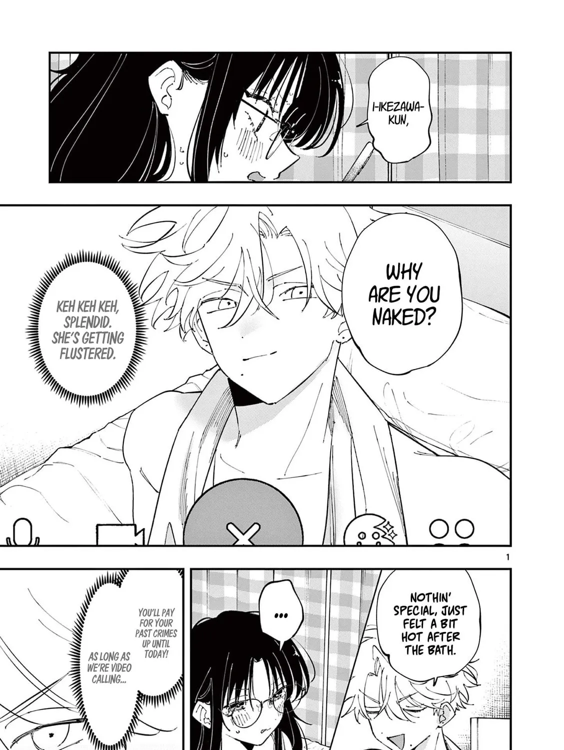 Tonari no Seki no Yatsu ga Eroi me de Mitekuru Hanashi Chapter 44 page 1 - 