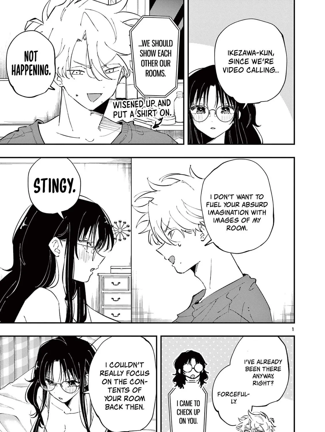 Tonari no Seki no Yatsu ga Eroi me de Mitekuru Hanashi Chapter 46 page 1 - 