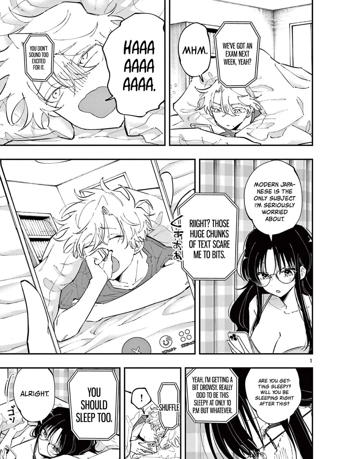 Tonari no Seki no Yatsu ga Eroi me de Mitekuru Hanashi Chapter 47 page 1 - 