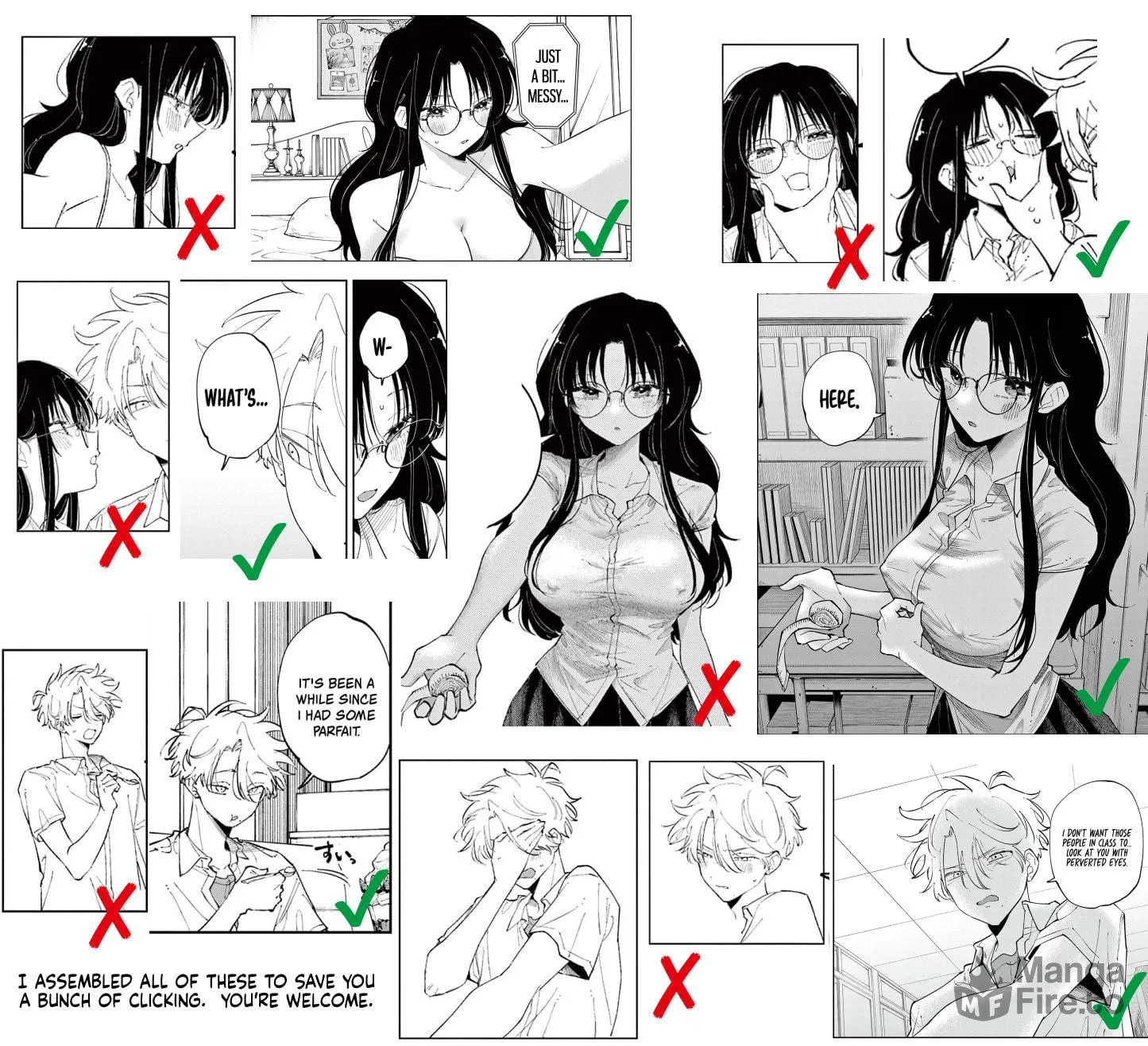 Tonari no Seki no Yatsu ga Eroi me de Mitekuru Hanashi Chapter 53.5 page 3 - 