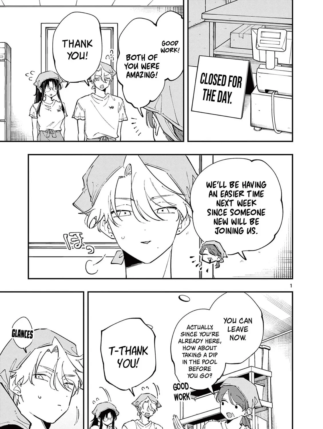 Tonari no Seki no Yatsu ga Eroi me de Mitekuru Hanashi Chapter 56 page 1 - 