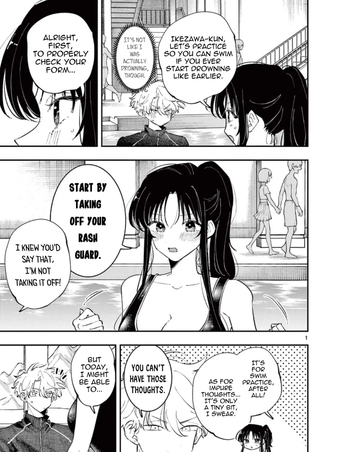Tonari no Seki no Yatsu ga Eroi me de Mitekuru Hanashi Chapter 59 page 1 - 