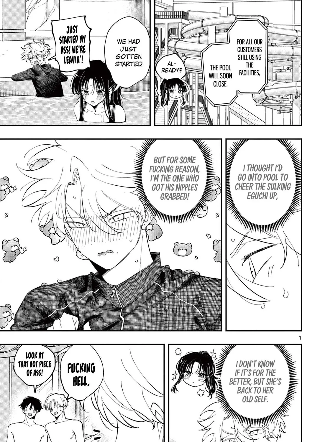 Tonari no Seki no Yatsu ga Eroi me de Mitekuru Hanashi Chapter 60 page 1 - 