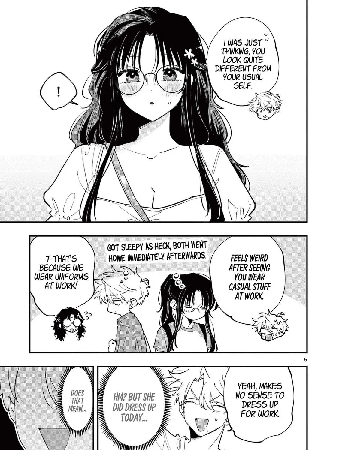 Tonari no Seki no Yatsu ga Eroi me de Mitekuru Hanashi Chapter 61 page 9 - 