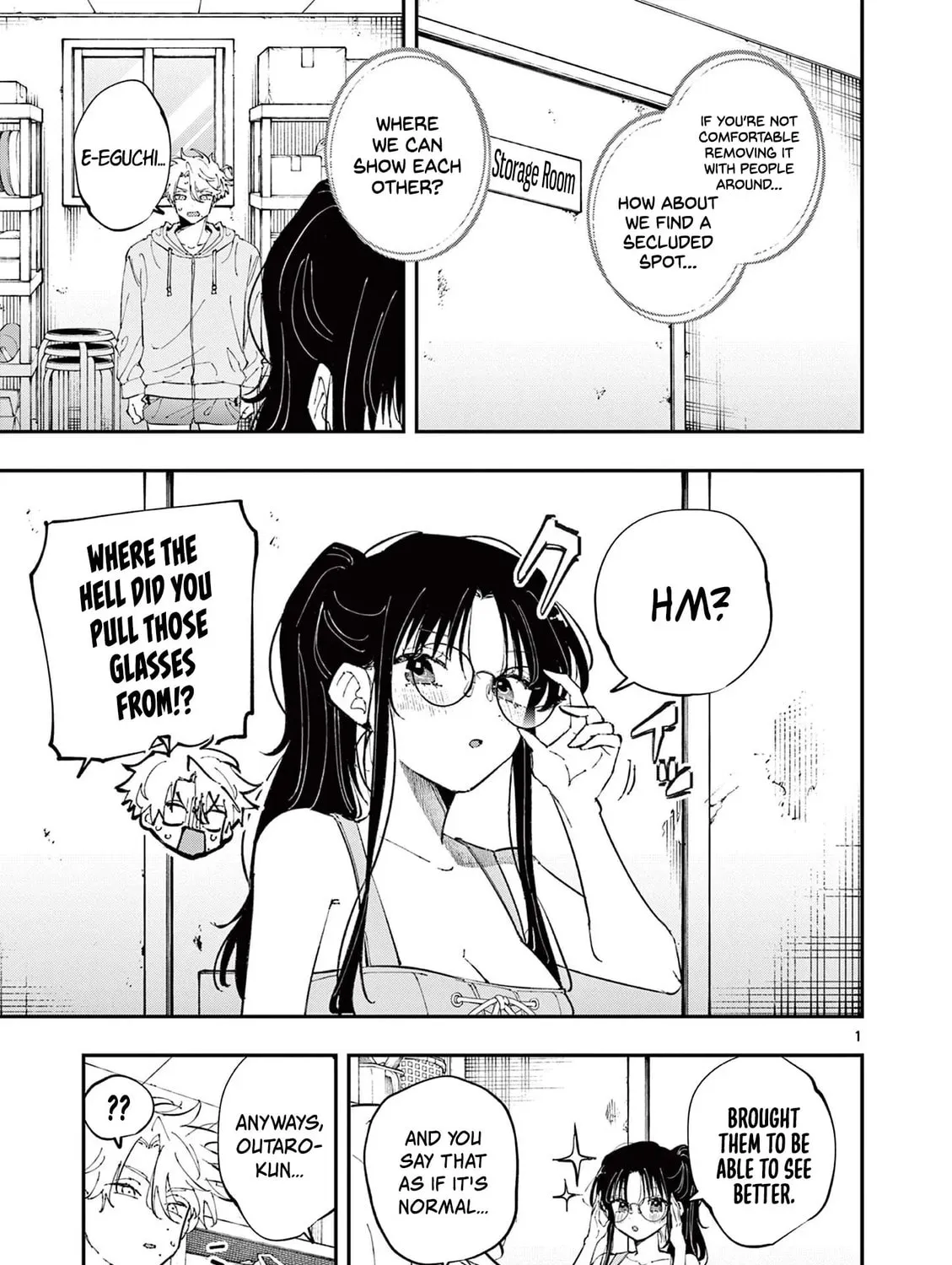 Tonari no Seki no Yatsu ga Eroi me de Mitekuru Hanashi Chapter 69 page 1 - 