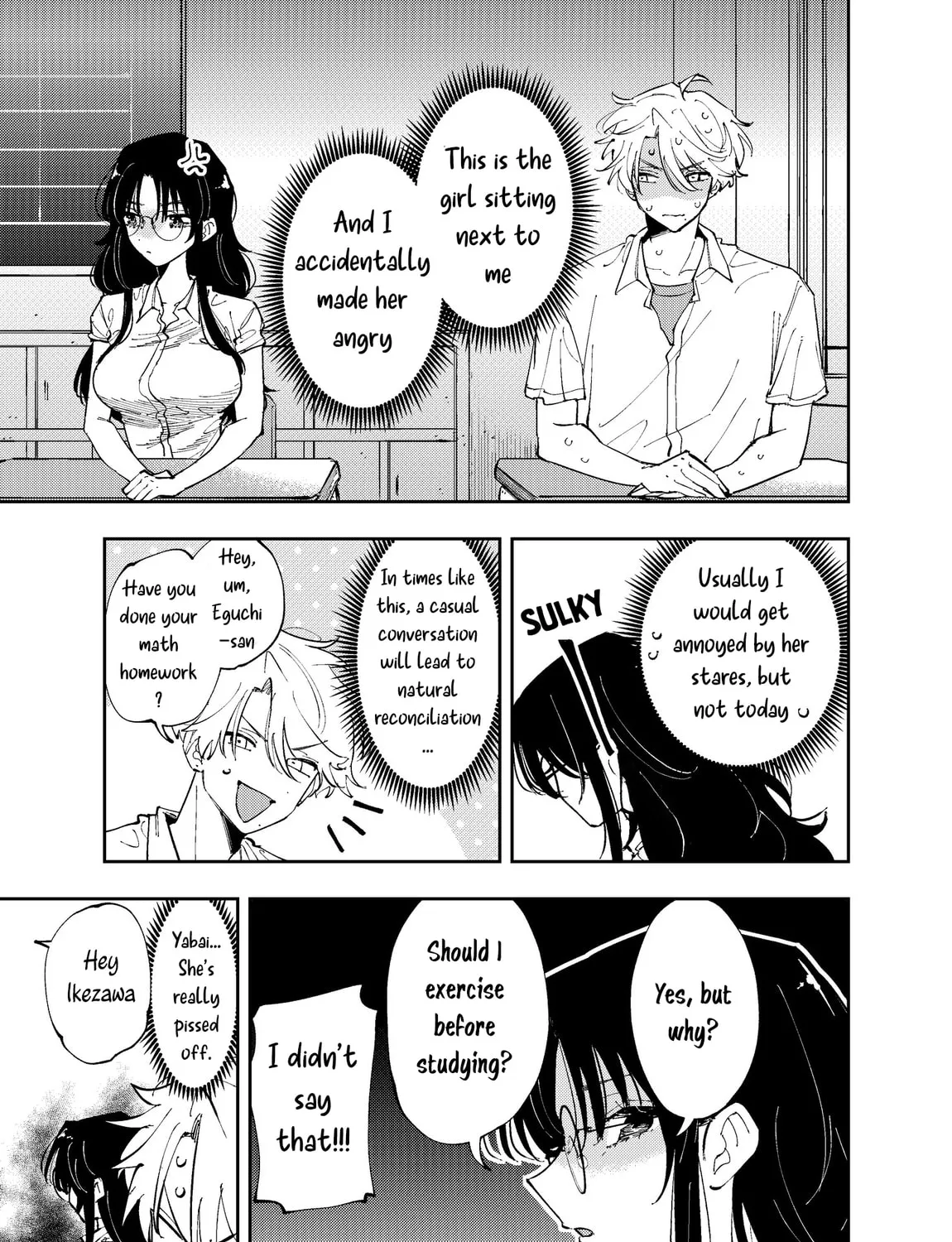 Tonari no Seki no Yatsu ga Eroi me de Mitekuru Hanashi Chapter 9 page 1 - 