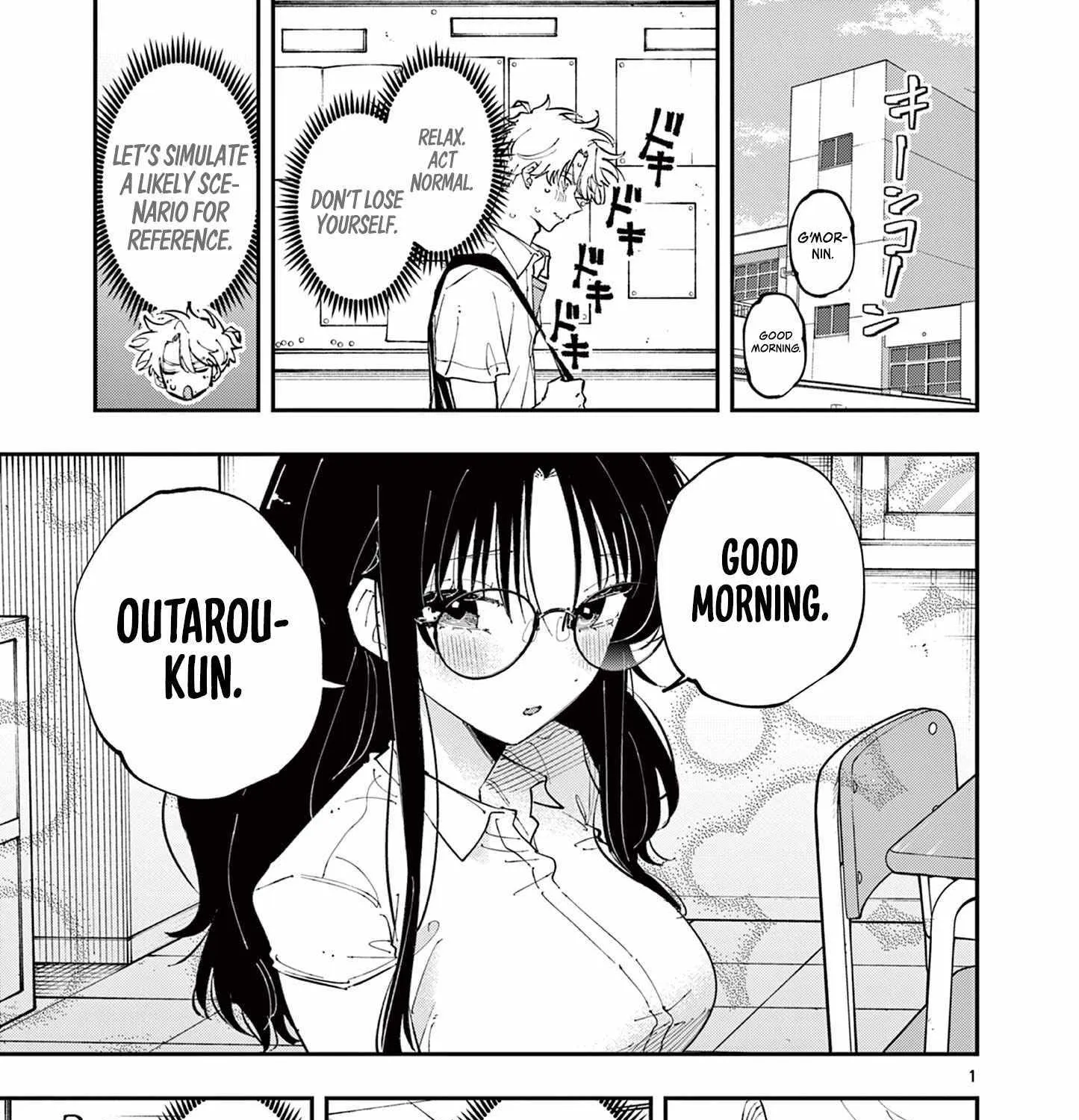 Tonari no Seki no Yatsu ga Souiu Me de Mitekuru Chapter 48 page 1 - 