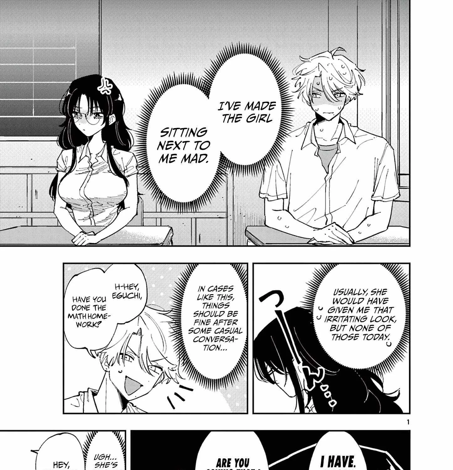 Tonari no Seki no Yatsu ga Souiu Me de Mitekuru Chapter 9 page 1 - 