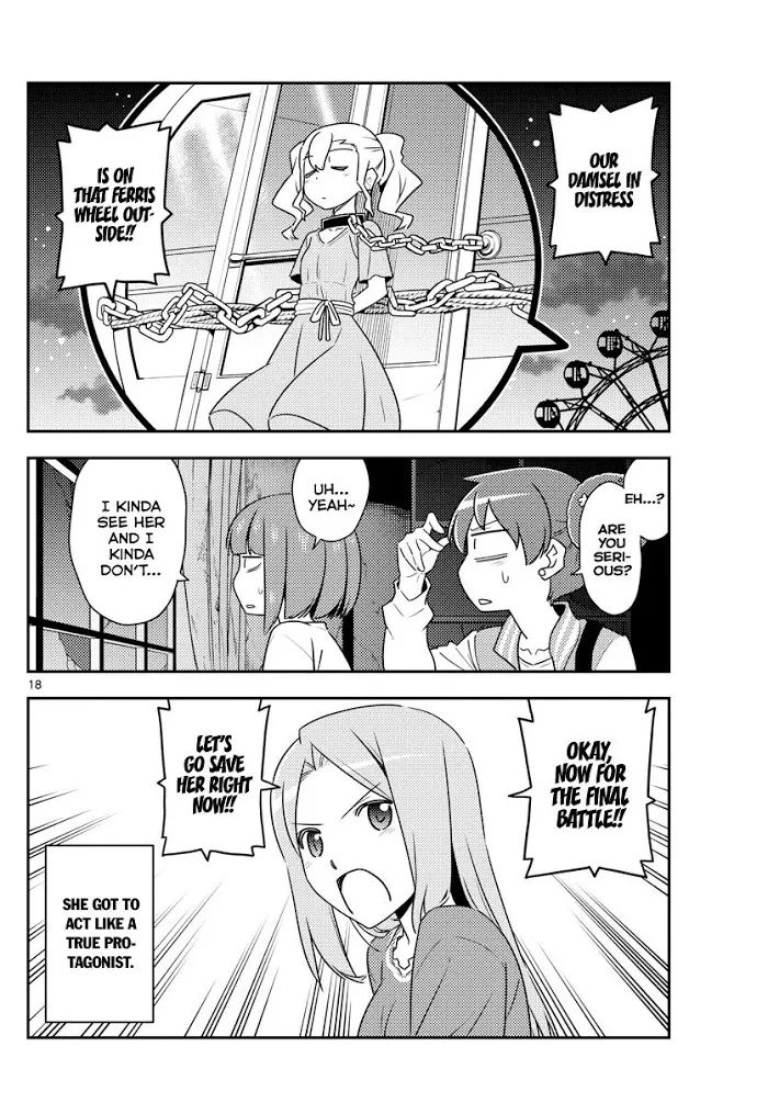 Tonikaku Kawaii Chapter 129 page 18 - 