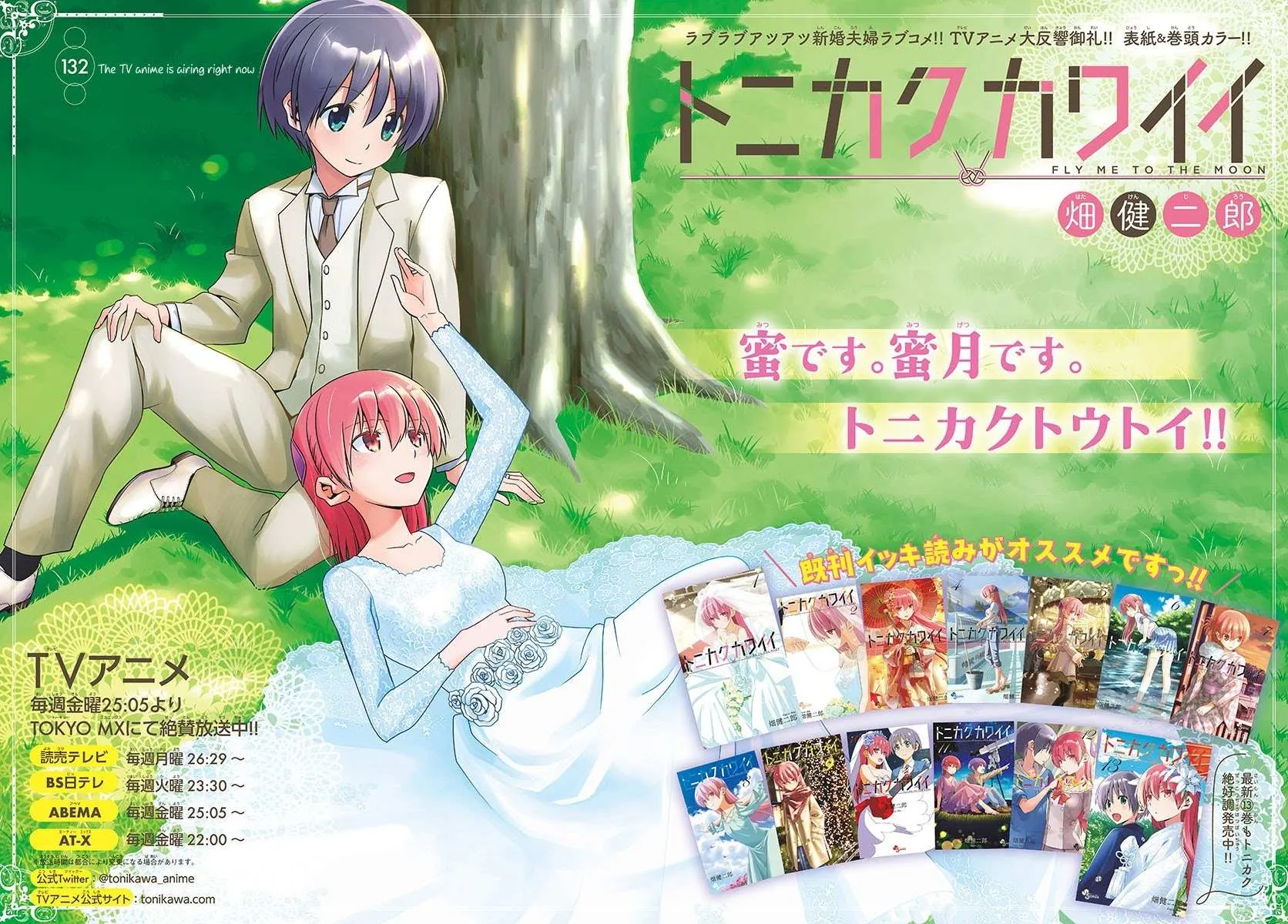 Tonikaku Kawaii Chapter 132 page 2 - 