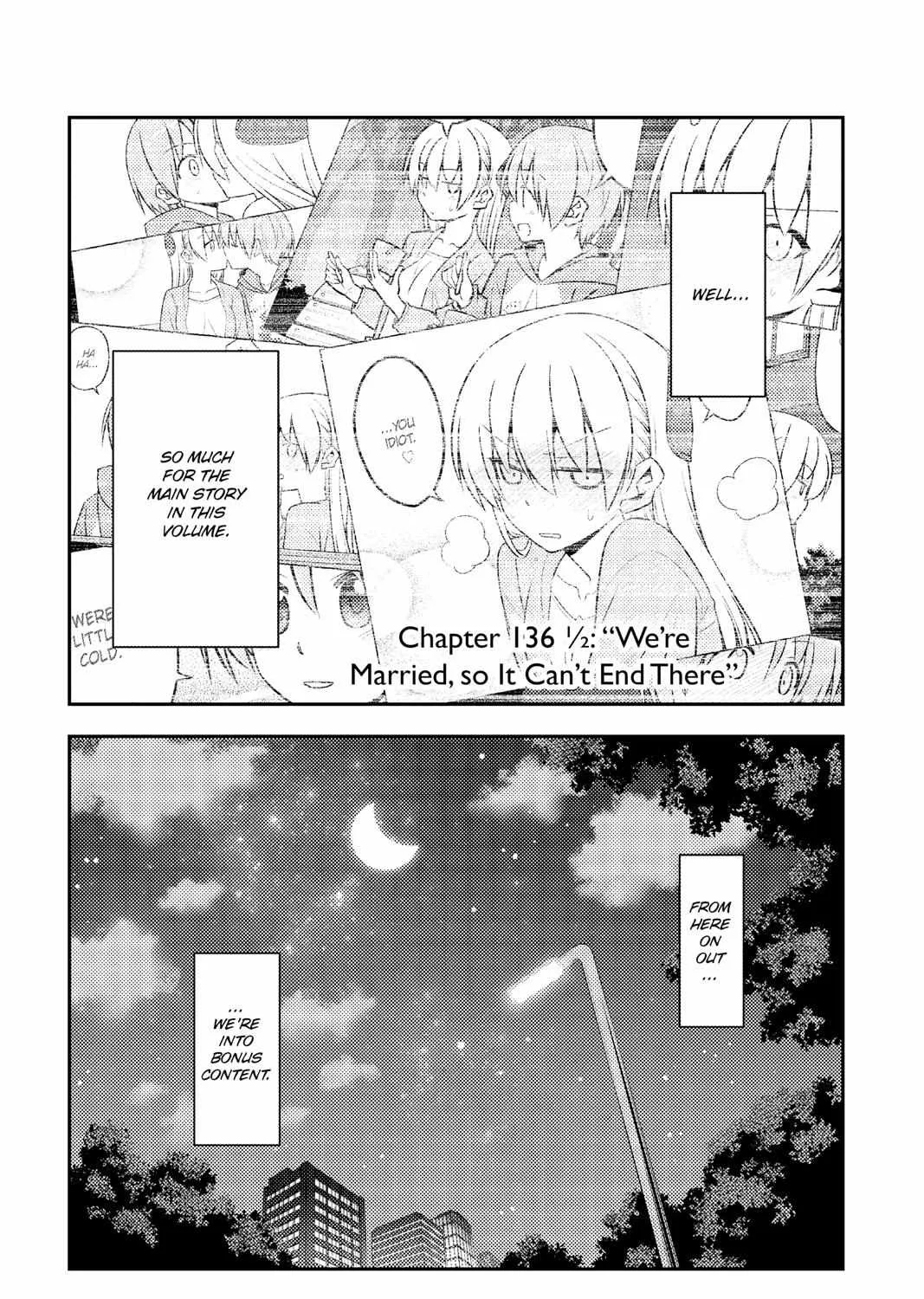 Tonikaku Kawaii Chapter 136.5 page 2 - 