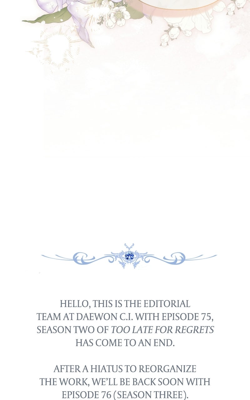 Too Late for Regrets (S2) Episode 75 (Season 2 Finale) page 78 - 