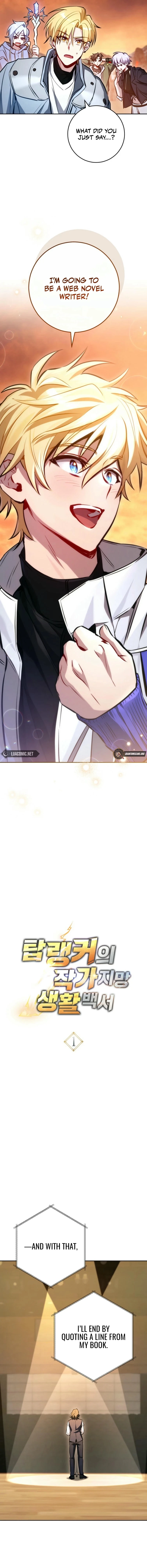 Top Ranker ui Jakga Jimang Saenghwal Baekseo Chapter 1 page 11 - 