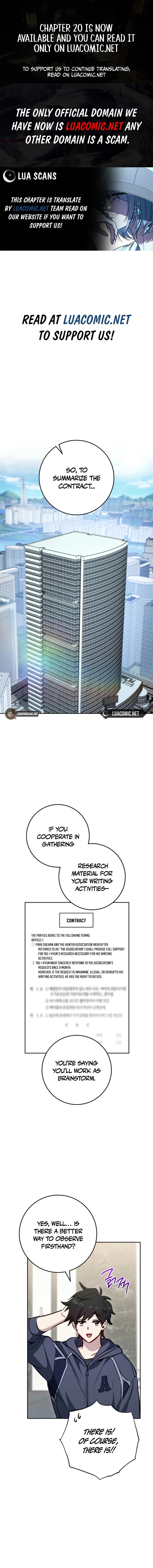 Top Ranker ui Jakga Jimang Saenghwal Baekseo Chapter 5 page 1 - 