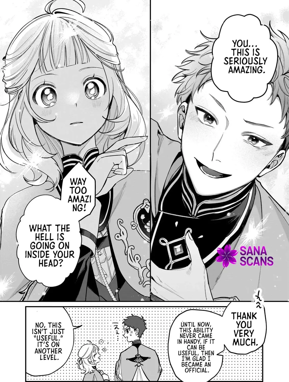 Toshokan no Tensai Shoujo: Honzuki no Shinjin Kanri wa Boudai na Chishiki de Kuni wo Sukuimasu! Chapter 1 page 102 - 
