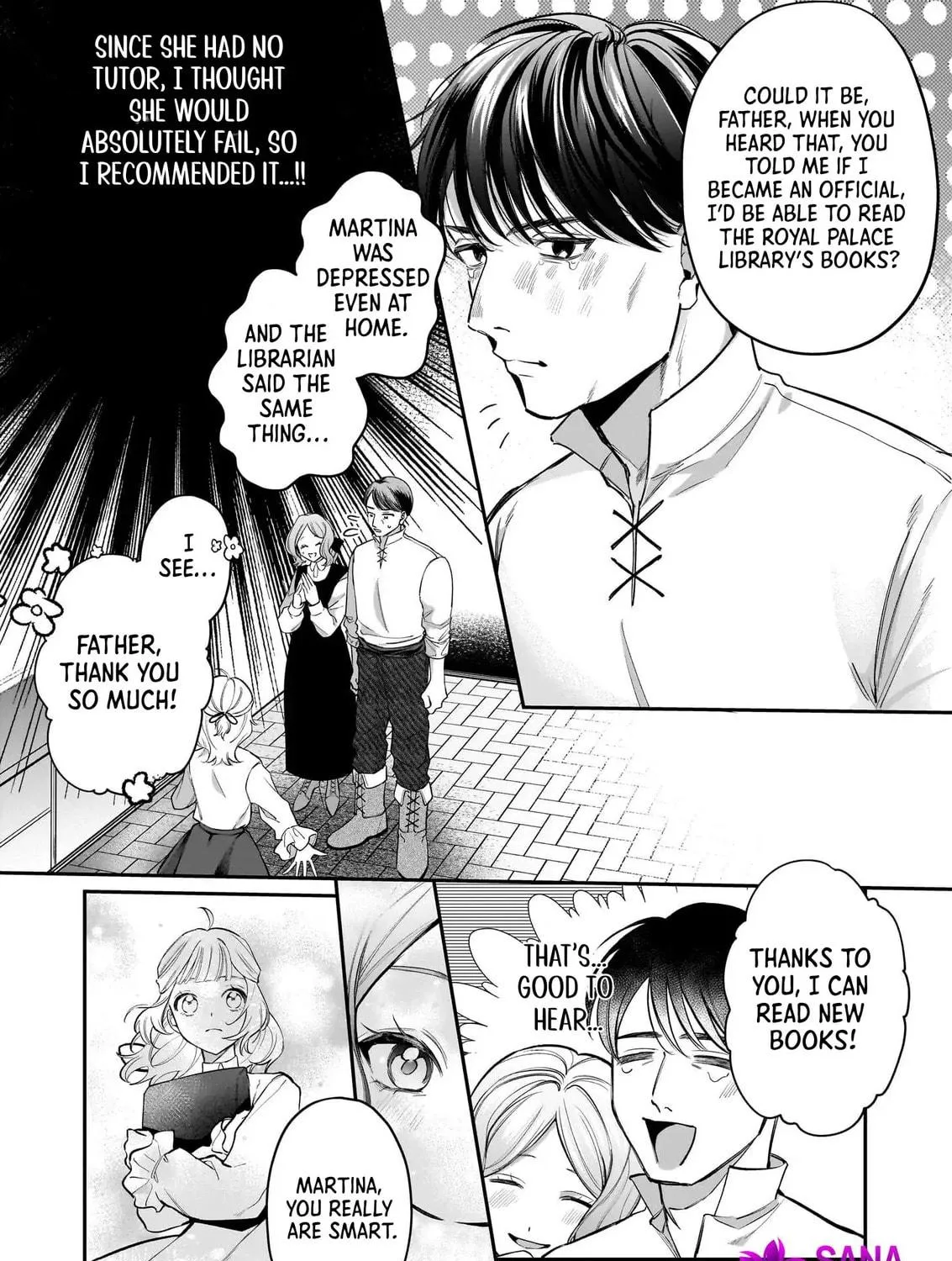 Toshokan no Tensai Shoujo: Honzuki no Shinjin Kanri wa Boudai na Chishiki de Kuni wo Sukuimasu! Chapter 1 page 22 - 