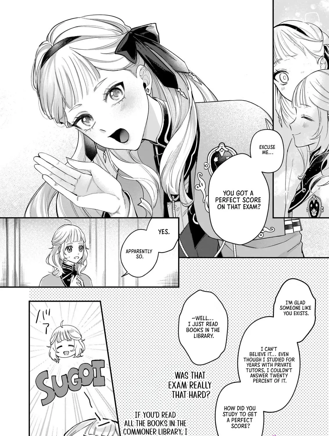 Toshokan no Tensai Shoujo: Honzuki no Shinjin Kanri wa Boudai na Chishiki de Kuni wo Sukuimasu! Chapter 1 page 50 - 