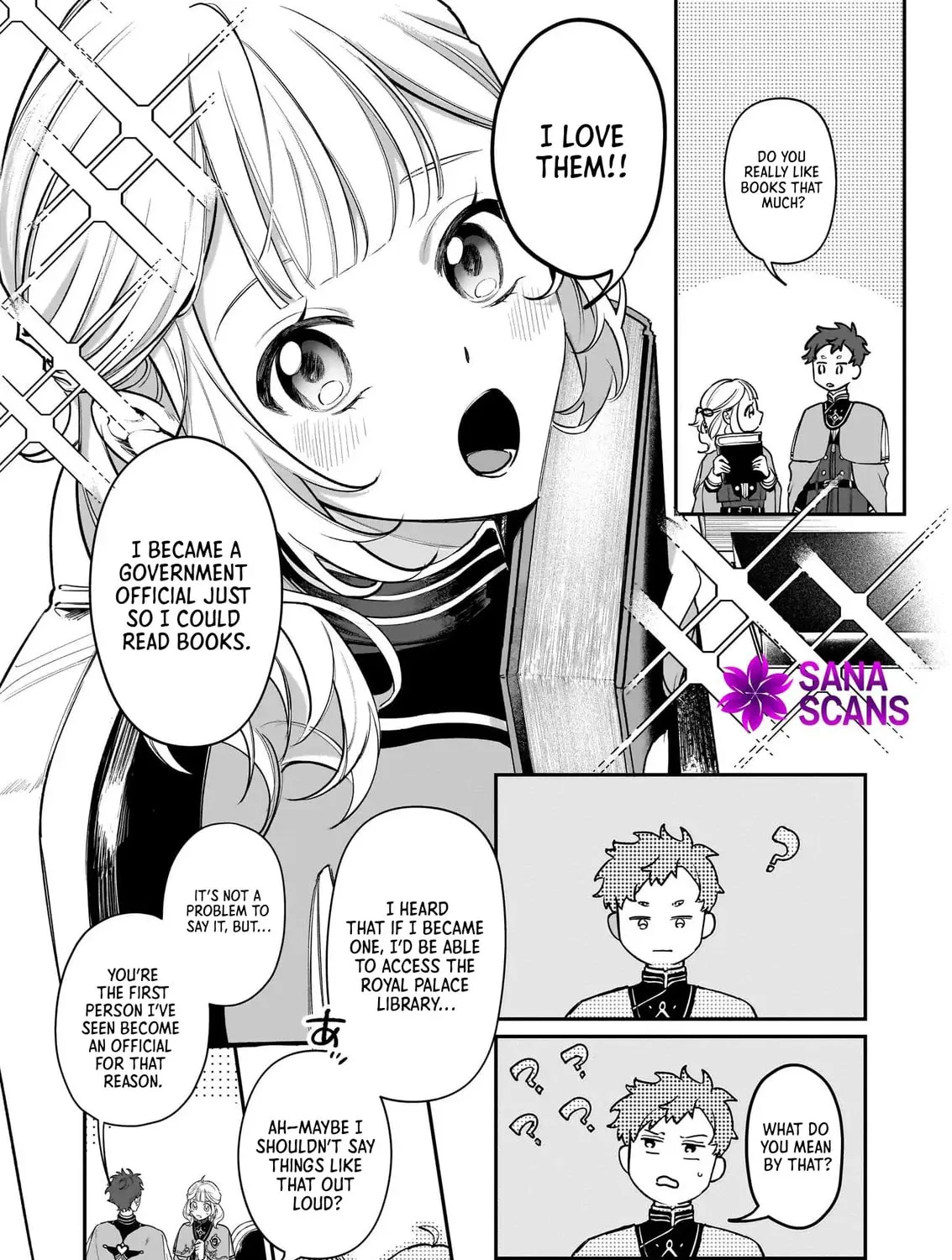 Toshokan no Tensai Shoujo: Honzuki no Shinjin Kanri wa Boudai na Chishiki de Kuni wo Sukuimasu! Chapter 1 page 66 - 