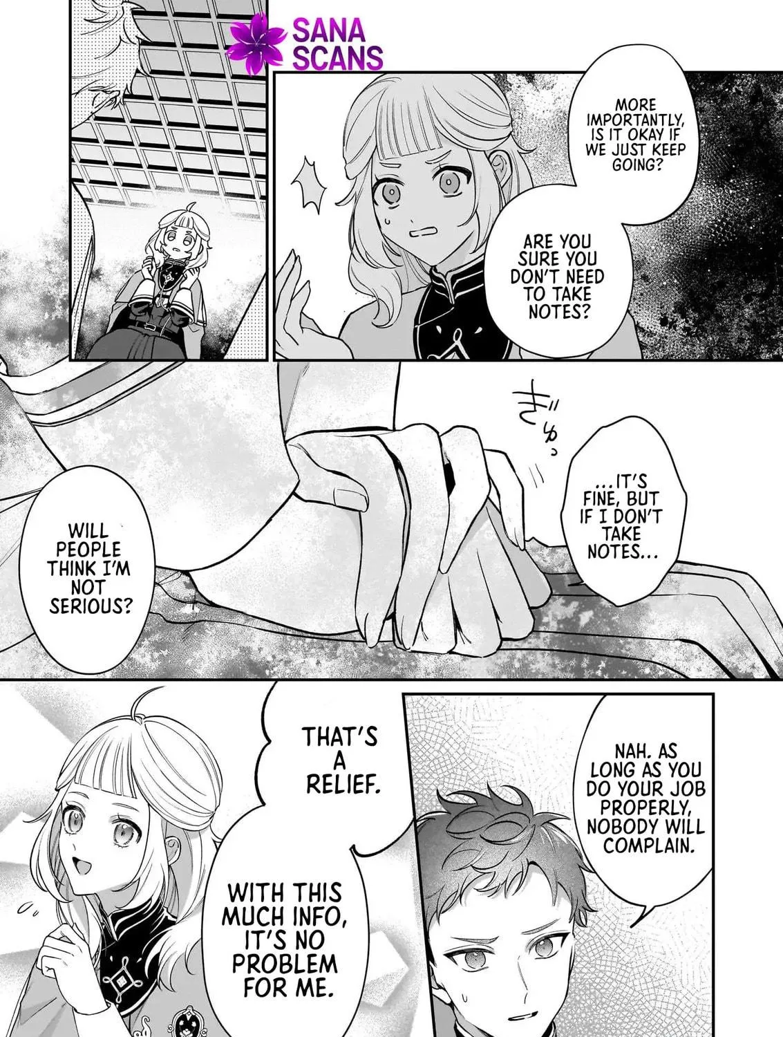 Toshokan no Tensai Shoujo: Honzuki no Shinjin Kanri wa Boudai na Chishiki de Kuni wo Sukuimasu! Chapter 1 page 76 - 
