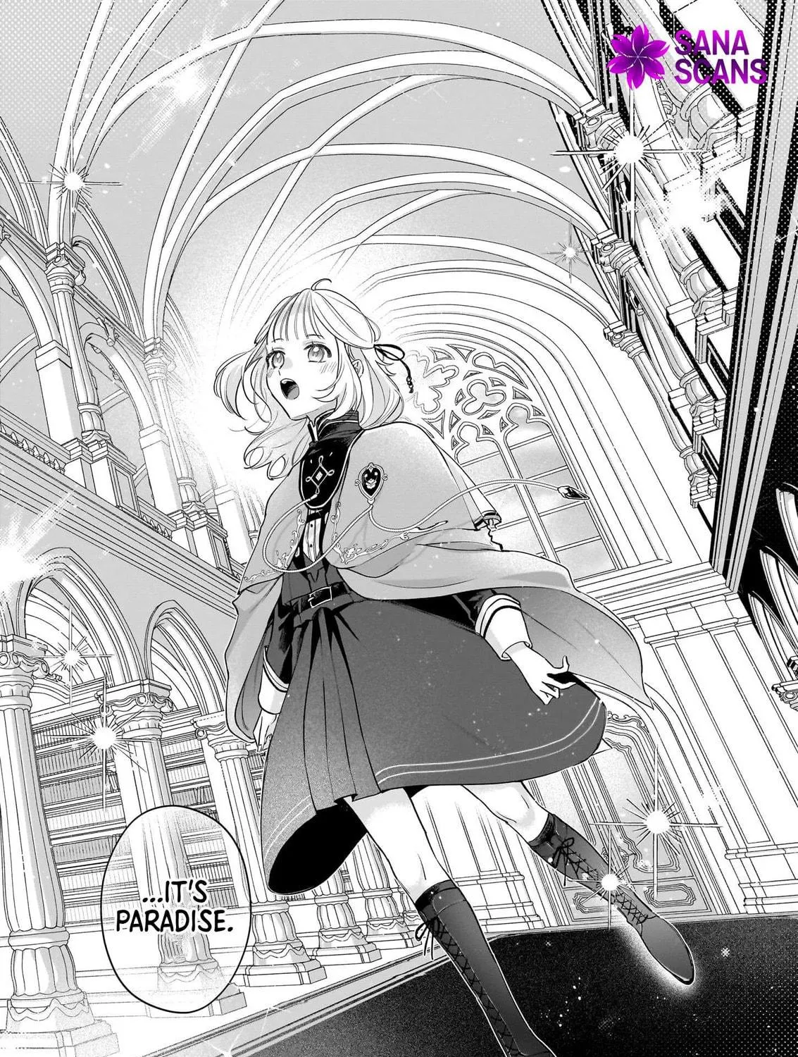 Toshokan no Tensai Shoujo: Honzuki no Shinjin Kanri wa Boudai na Chishiki de Kuni wo Sukuimasu! Chapter 2 page 4 - 
