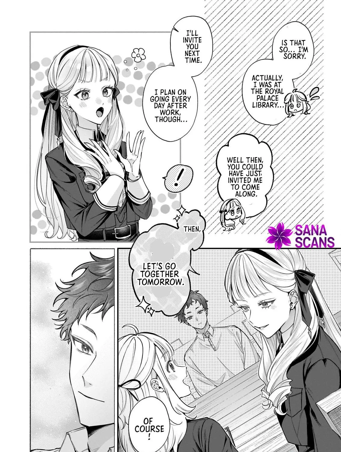 Toshokan no Tensai Shoujo: Honzuki no Shinjin Kanri wa Boudai na Chishiki de Kuni wo Sukuimasu! Chapter 2 page 52 - 
