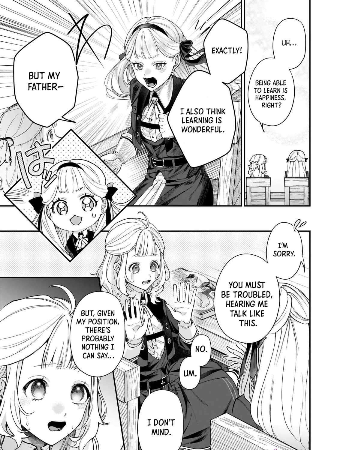 Toshokan no Tensai Shoujo: Honzuki no Shinjin Kanri wa Boudai na Chishiki de Kuni wo Sukuimasu! Chapter 2 page 62 - 