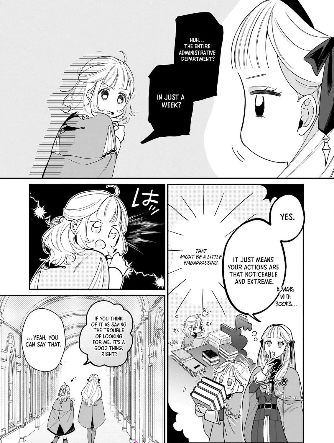 Toshokan no Tensai Shoujo: Honzuki no Shinjin Kanri wa Boudai na Chishiki de Kuni wo Sukuimasu! Chapter 2 page 70 - 