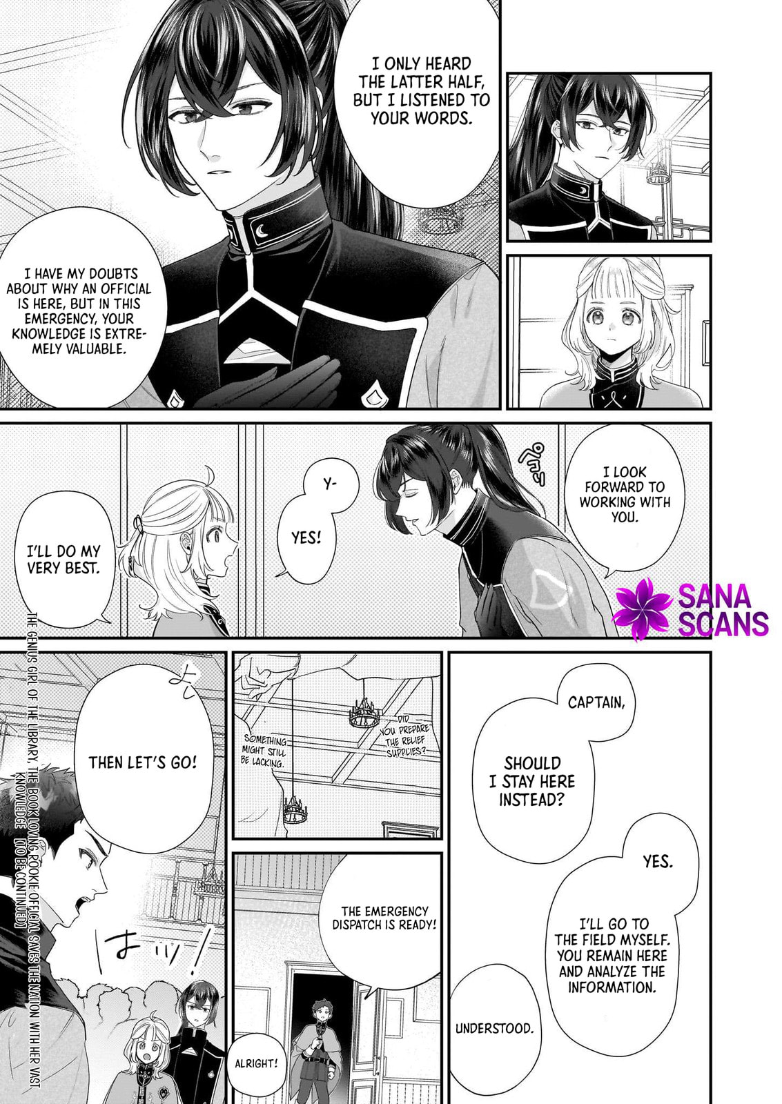 Toshokan no Tensai Shoujo: Honzuki no Shinjin Kanri wa Boudai na Chishiki de Kuni wo Sukuimasu! Chapter 3 page 13 - 