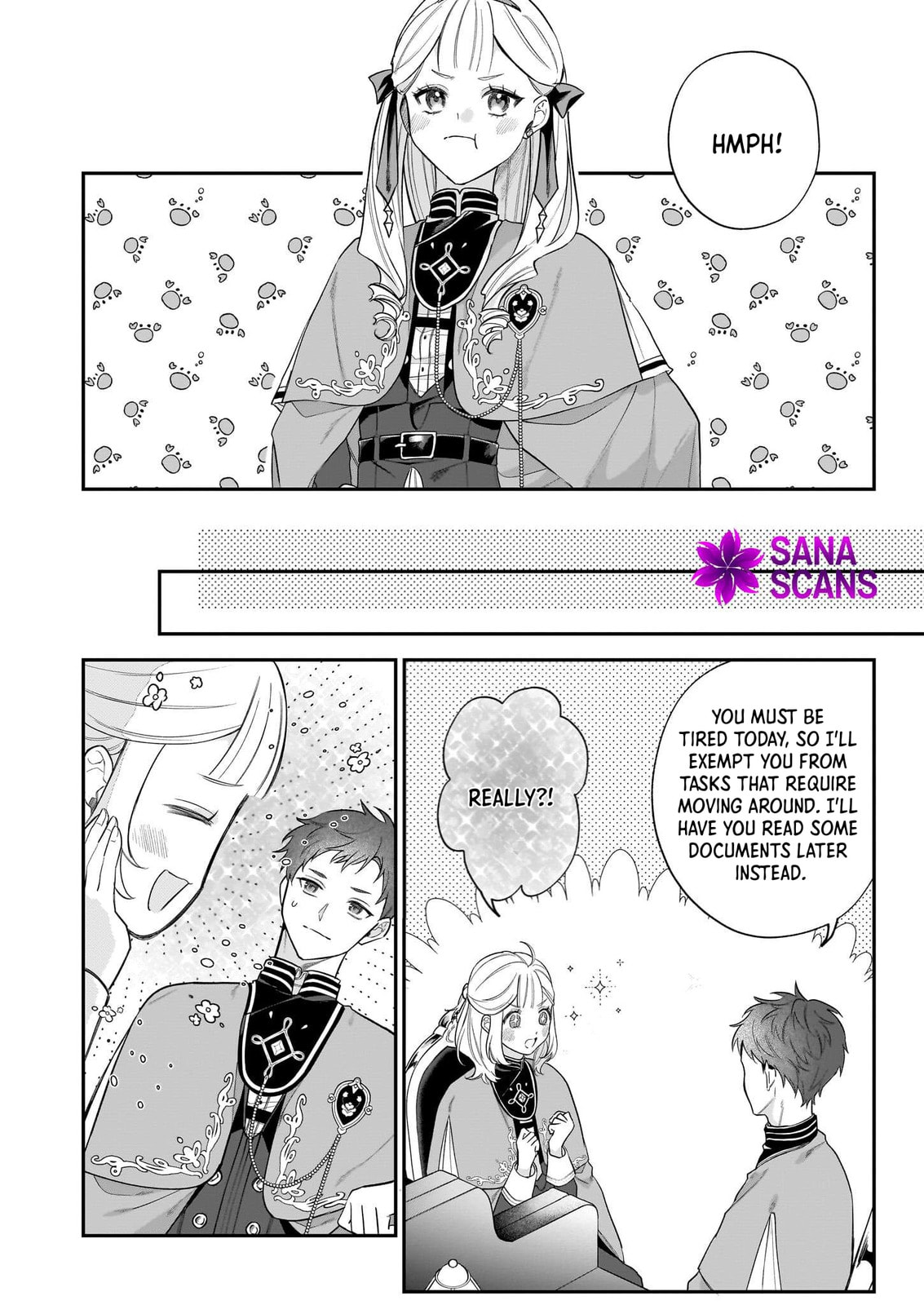 Toshokan no Tensai Shoujo: Honzuki no Shinjin Kanri wa Boudai na Chishiki de Kuni wo Sukuimasu! Chapter 4 page 12 - 