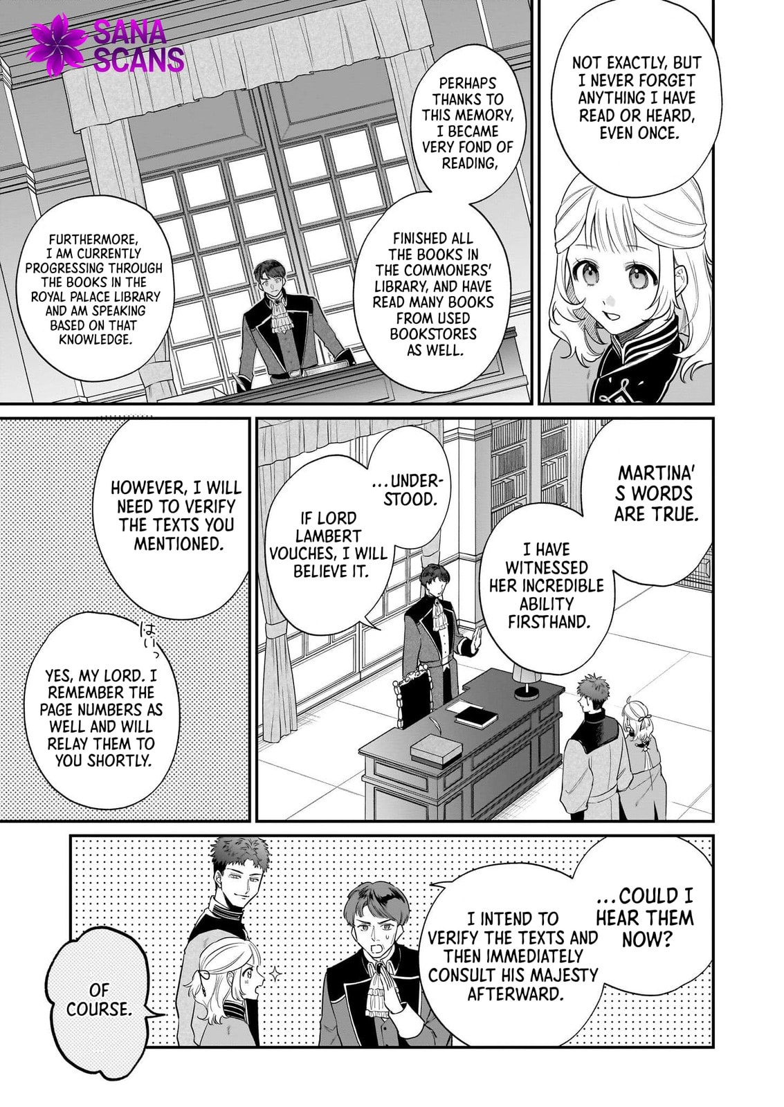 Toshokan no Tensai Shoujo: Honzuki no Shinjin Kanri wa Boudai na Chishiki de Kuni wo Sukuimasu! Chapter 4 page 3 - 
