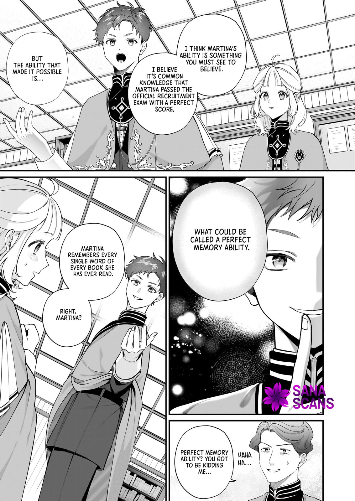 Toshokan no Tensai Shoujo: Honzuki no Shinjin Kanri wa Boudai na Chishiki de Kuni wo Sukuimasu! Chapter 5 page 3 - 